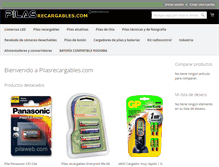 Tablet Screenshot of pilasrecargables.com